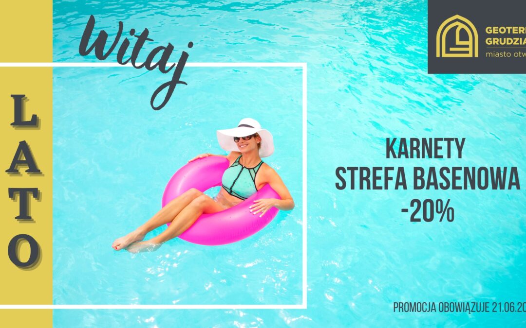 KARNETY NA STREFĘ BASENOWĄ -20%