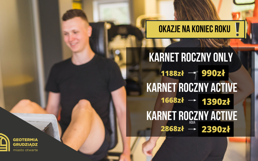 Promocje na koniec roku!